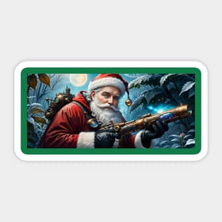 Steampunk Santa 2 Sticker